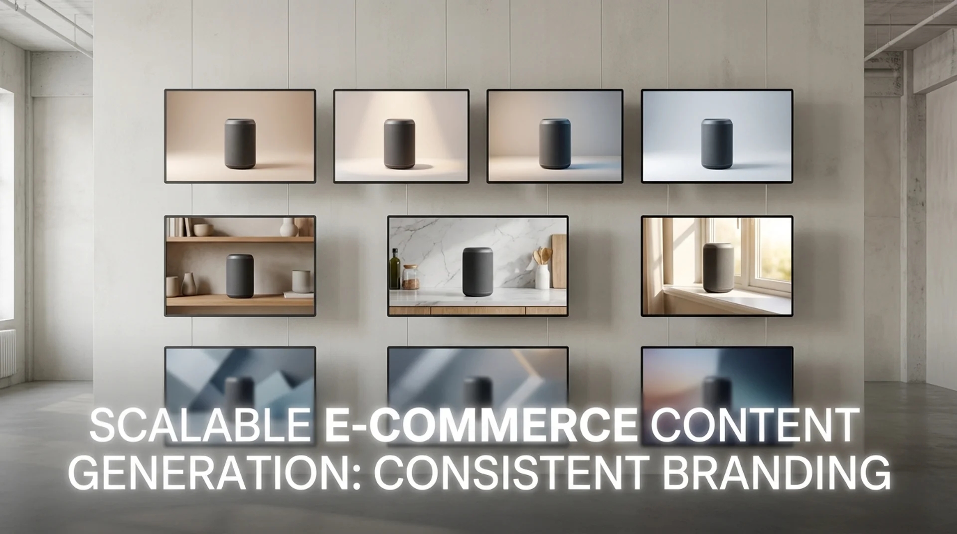 Product reveal animation with controlled first and last frames